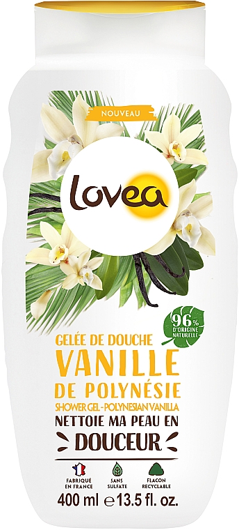 Гель для душу "Полінезійська ваніль" - Lovea Shower Gel Polynesian Vanilla — фото N1