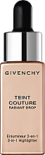 Духи, Парфюмерия, косметика Хайлайтер - Givenchy Teint Couture Radiant Drop 2-in-1 Highlighter 