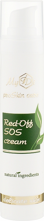 УЦЕНКА Успокаивающий SOS-крем для чувствительной кожи - MyIDi Red-Off SOS Cream * — фото N1