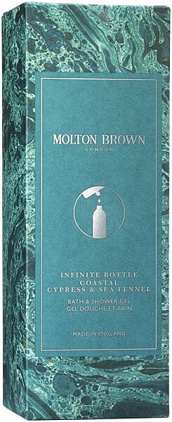 Molton Brown Coastal Cypress & Sea Fennel Infinite Bottle Limited Edition - Гель для ванни та душу — фото N3