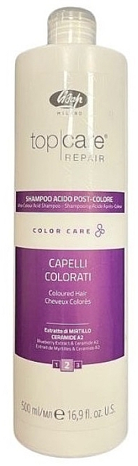 Шампунь для фарбованого волосся - Lisap Color Care Shampoo — фото N1