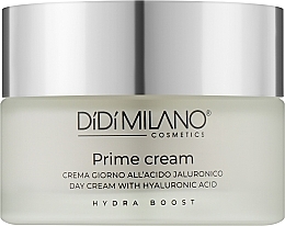 Денний крем із гіалуроновою кислотою - Didi Milano Prime Cream Day Cream With Hyaluronic Acid — фото N1