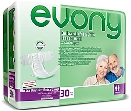 Духи, Парфюмерия, косметика Подгузники для взрослых 4 Extra Large, 30 шт. - Evony