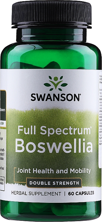 Трав'яна добавка "Босвелія", 800 мг - Swanson Full Spectrum Boswellia — фото N1