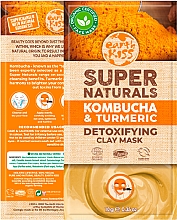 Глиняна маска для обличчя - Earth Kiss Kombucha &Turmeric Detoxifying Clay Mask — фото N1