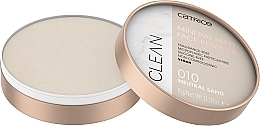 Минеральная матовая пудра для лица - Catrice Clean ID Mineral Matt Face Powder — фото N2