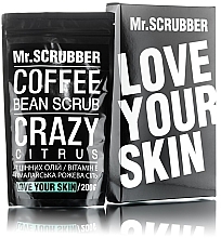 Парфумерія, косметика Кавовий скраб для тіла - Mr.Scrubber Crazy Citrus Scrub *