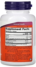 Коензим Q10, 60 капсул - Now Foods CoQ10 With Vitamin E & Lecithin — фото N2