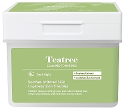 Духи, Парфюмерия, косметика Успокаивающие педы для лица - Dermal Teatree Calming Toner Pad