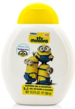 Духи, Парфюмерия, косметика Air-Val International Minions Shower Gel And Shampoo 2in1 - Гель-шампунь для душа