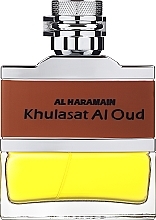 Al Haramain Khulasat Al Oud - Парфюмированная вода — фото N1