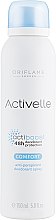 Спрей дезодорант-антиперспирант с ухаживающим комплексом - Oriflame Activelle Comfort Anti-Perspirant Deodorant — фото N1