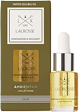 Ароматическое масло "Сандаловое дерево и бергамот" - Ambientair Lacrosse Sandalwood & Bergamot Perfumed Oil — фото N1