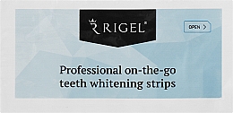 Духи, Парфюмерия, косметика Профессиональные полоски для отбеливания зубов - RIGEL Professional On-The-Go Teeth Whitening Strips