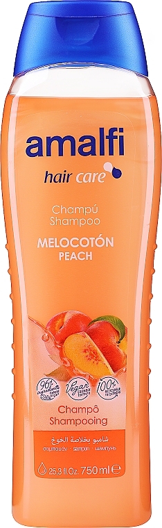 Шампунь для нормальных волос "Персик" - Amalfi Shampoo — фото N1