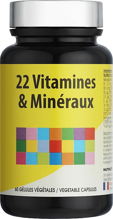 Комплекс "22 вітаміни та мінерали" - NutriExpert — фото N1