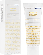 Парфумерія, косметика Молочко для тіла - Korres Body Milk Vanilla Freesia