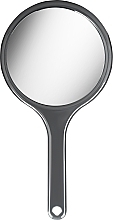 Духи, Парфюмерия, косметика Зеркало в раме с ручкой 28,5х14,5 см, серое - Titania