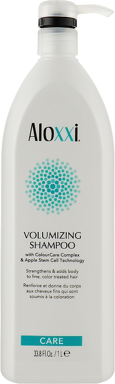 Шампунь для створення об'єму волосся - Aloxxi Volumizing Shampoo — фото N3