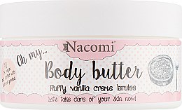 Олія для тіла, з миґдалем і ваніллю - Nacomi Body Butter Fluffy Vanilla Creme Brulee — фото N2