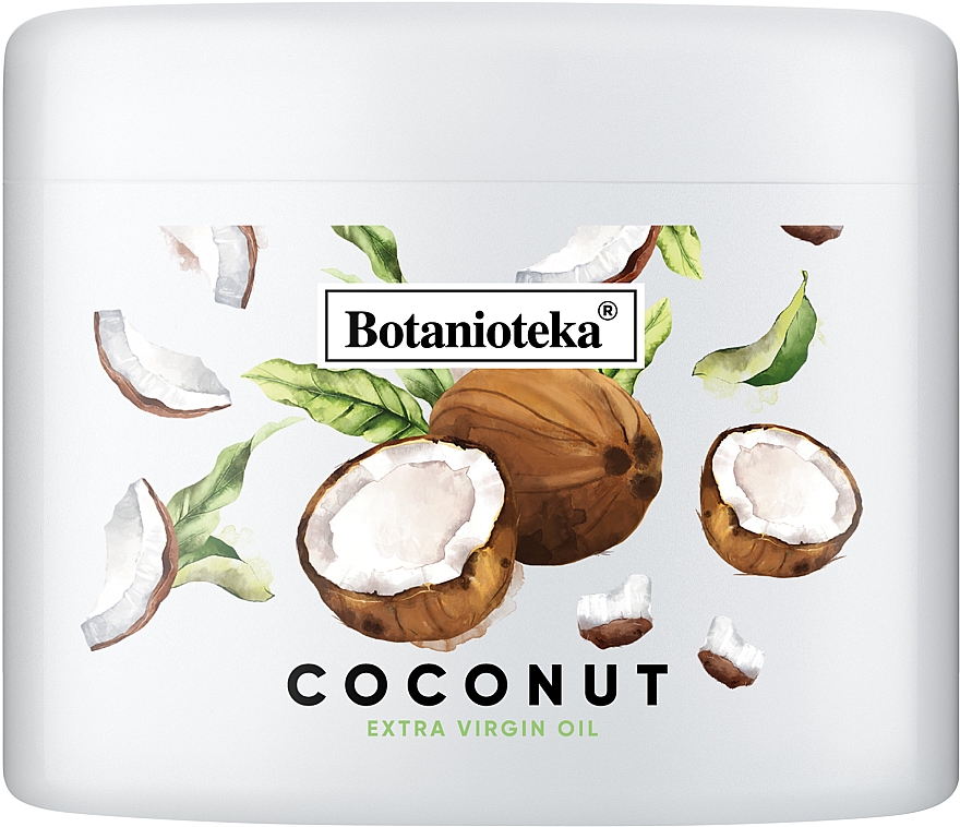 Кокосовое масло натуральное для волос и тела - Botanioteka Coconut Oil Extra Virgin — фото N6
