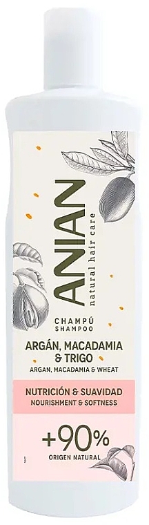 Шампунь для волосся - Anian Natural Nourishment & Softness Shampoo — фото N1