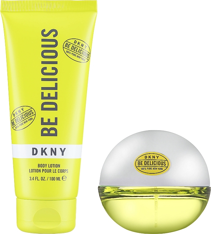 DKNY Be Delicious - Набор (edp/30ml + b/lot/100ml) — фото N1