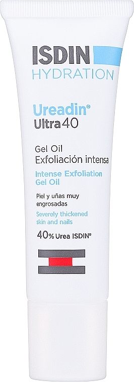 Інтенсивна відлущувальна гель-олія для ніг - Isdin Ureadin Ultra 40 Exfoliating Gel Oil — фото N1