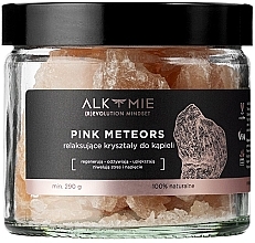 Парфумерія, косметика Кристали для ванн - Alkemie Pink Meteors