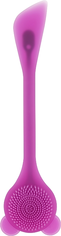 Кисточка для масок и очистки лица, Pf-252, фиолетовая - Puffic Fashion  — фото N1