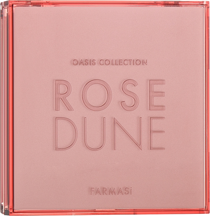 Палетка тіней "Троянда дюн" - Farmasi Oasis Collection — фото N2