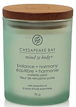 Духи, Парфюмерия, косметика Ароматическая свеча "Balance & Harmony" - Chesapeake Bay Candle