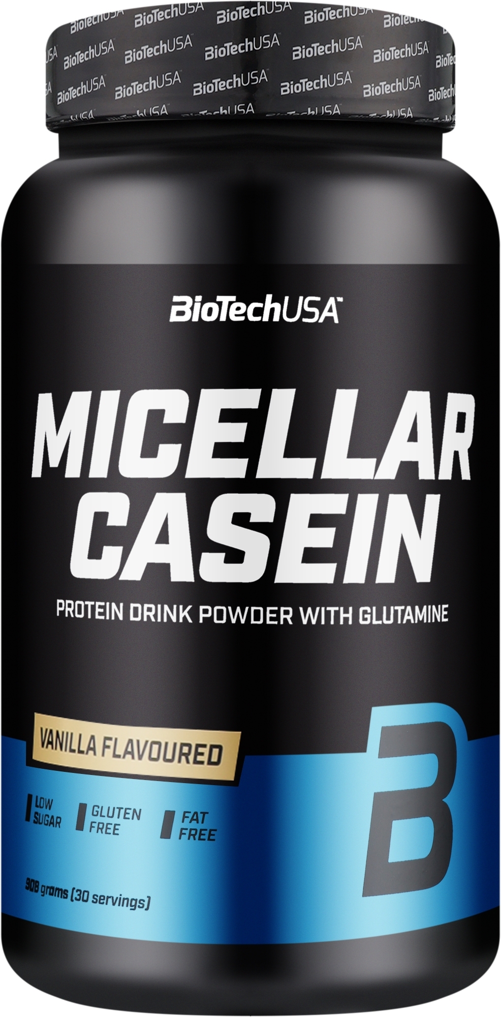 Харчова добавка "Протеїн казеїновий" зі смаком ванілі - BiotechUSA Biotech Usa Micellar Casein — фото 908g