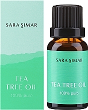 Масло чайного дерева - Sara Simar Pure Tea Tree Oil — фото N2