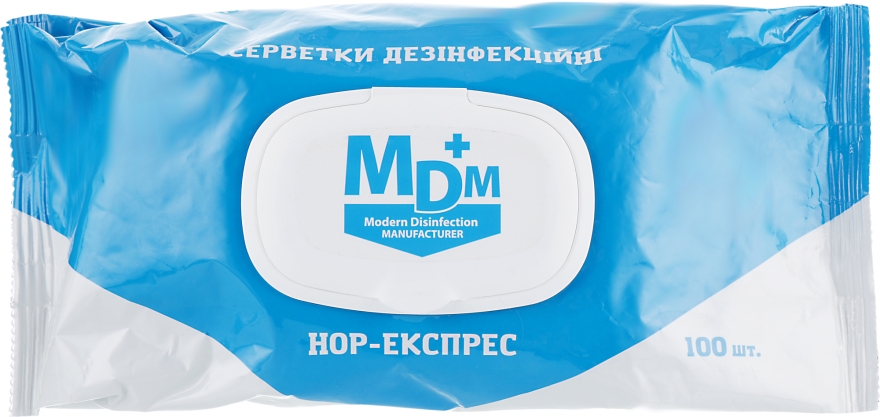 НОР-Експрес серветки дезинфікувальні - MDM
