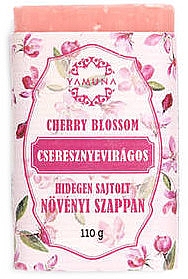 Мило холодного віджиму "Вишневий цвіт" - Yamuna Cherry Blossom Cold Pressed Soap — фото N1