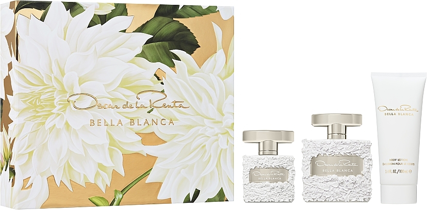 Oscar De La Renta Bella Blanca - Набір (edp/100ml + edp/30ml + b/lot/100ml) — фото N1