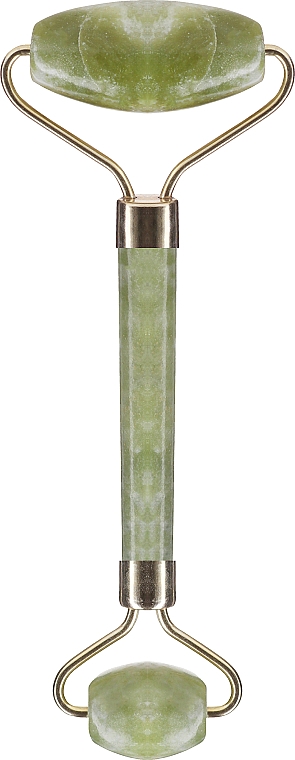 Роллер для массажа лица, зеленый нефрит - Deni Carte Anti-Aging Facial Massage Roller — фото N1