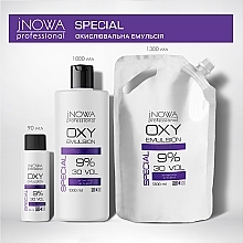 Окислювальна емульсія 9% - jNOWA Professional OXY Emulsion Special 30 vol (дой-пак) — фото N4