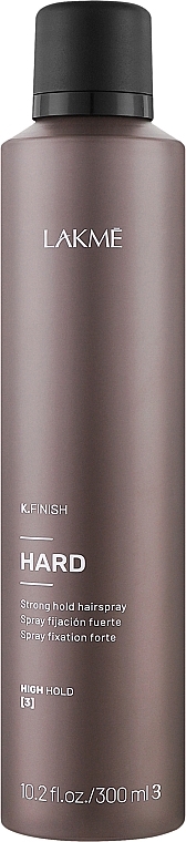 Лак для волос сильной фиксации - Lakme K.Finish Hard Strong Hold Hair Spray  — фото N1