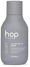 Осветляющий кондиционер для седых и платиновых волос - Montibello HOP Silver White Rinse — фото N1
