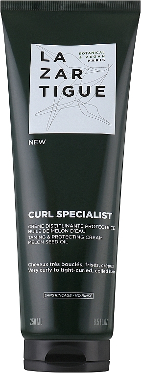 Крем для волос "Защита волос" - Lazartigue Curl Specialist Taming and Protecting Cream — фото N1