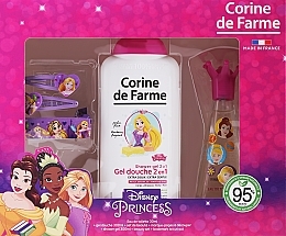 Corine de Farme Princess - Набір (edt/30ml + sh/gel/300ml + accessories) — фото N1