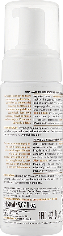 Відновлювальна піна для обличчя й тіла - Farmona Pantenol Med Regenerating And Reconstructive Face And Body Foam — фото N2