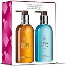 Духи, Парфюмерия, косметика Molton Brown Woody & Aromatic Hand Care Collection - Набор (hand/soap/2x300ml)