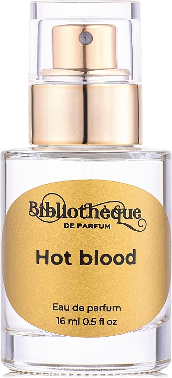 Bibliotheque de Parfum Hot Blood - Парфюмированная вода (мини) — фото N1