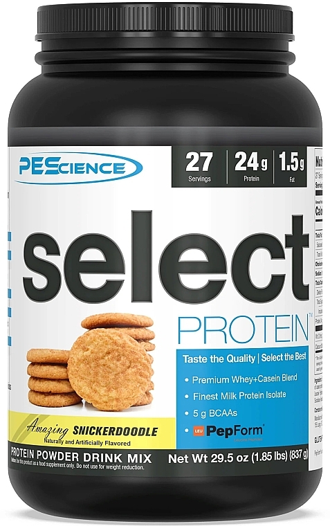 Харчова добавка протеїнова "Печиво" - PEScience Select Protein Amazing Snickerdoodle — фото N2