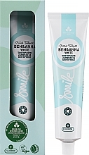 Натуральная зубная паста - Ben & Anna Smile Natural Toothpaste White (туба) — фото N2