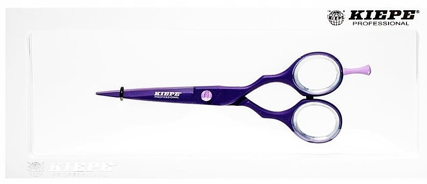 Ножницы парикмахерские, фиолетовые - Kiepe Hair Scissors Regular Pastel 5" — фото N1