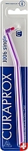 Духи, Парфюмерия, косметика Монопучковая зубная щетка "Single CS 1006", лилово-розовая - Curaprox
